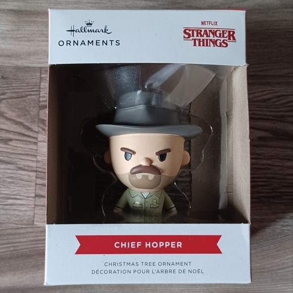 Hallmark Stranger Things Chief Hopper Christmas Ornament - Picture 1 of 1